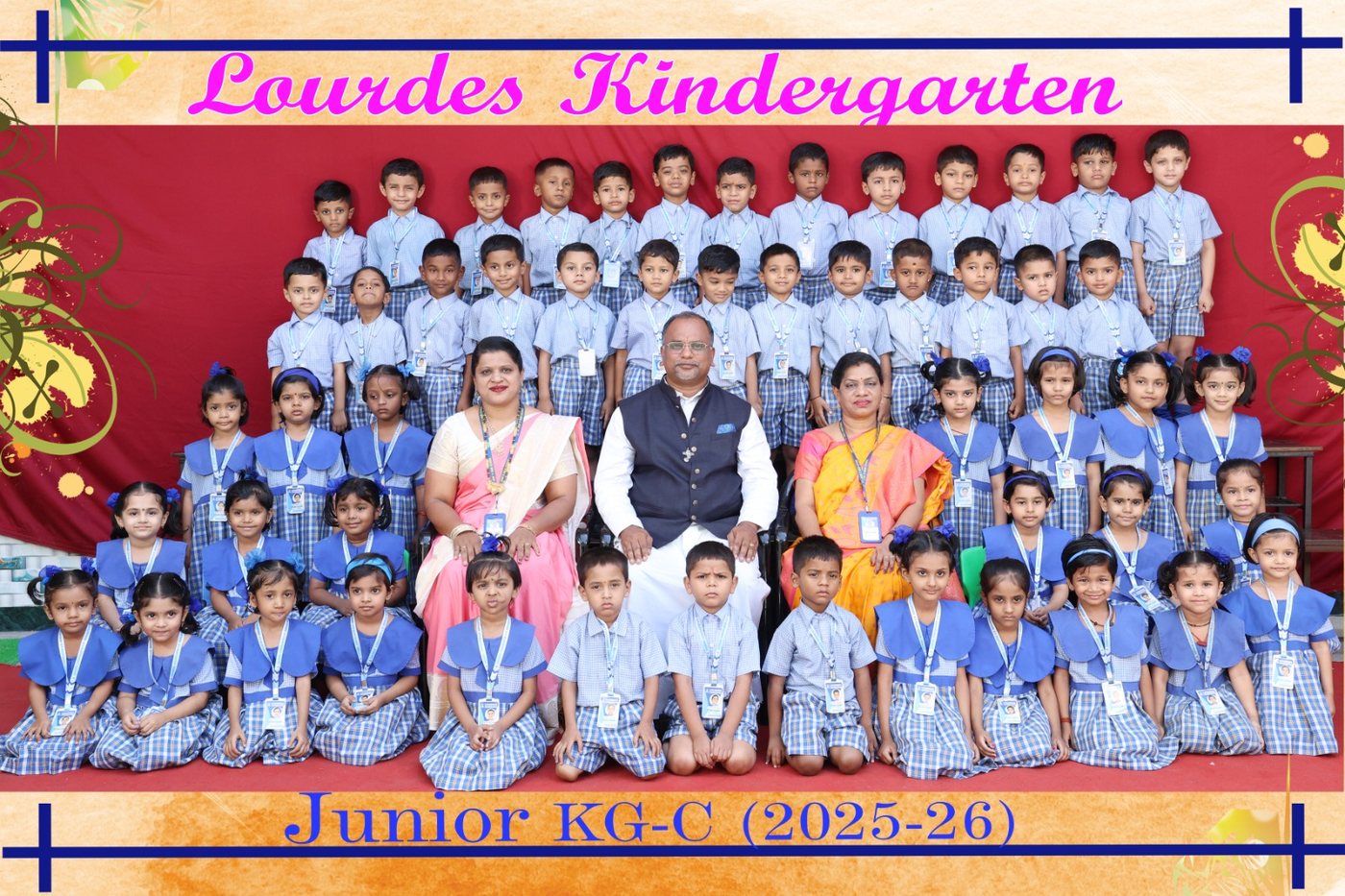 Junior KG C class photograph